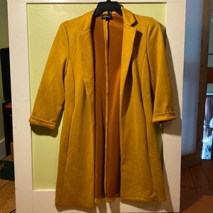 HAVE long open jacket